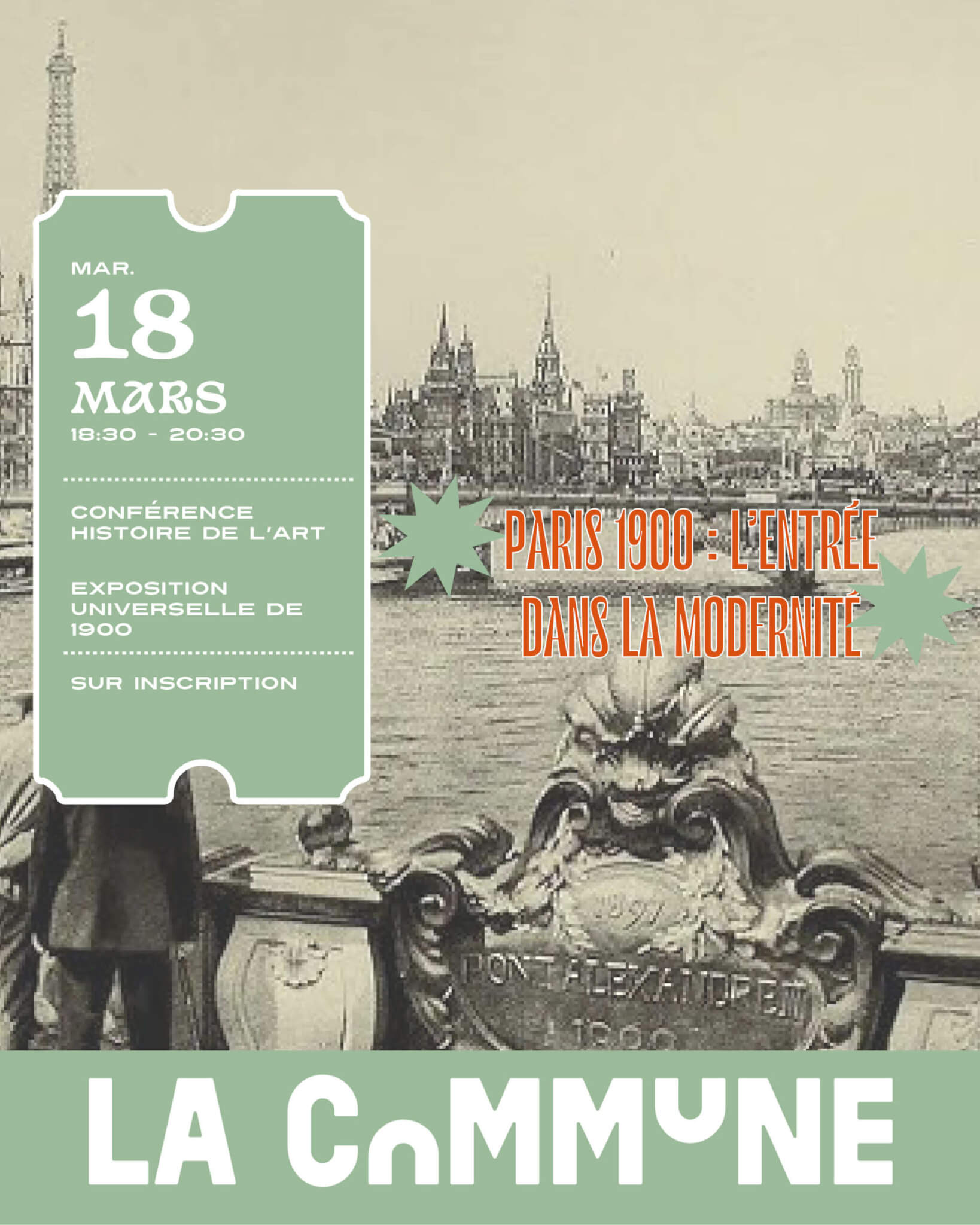 Affiche de la conférence 